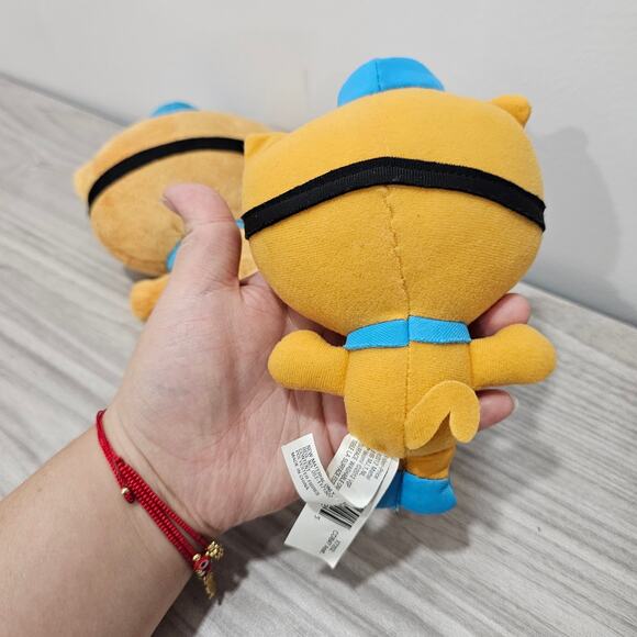 SET LOT OF 4 PLUSH Octonauts Kwazi Orange Cat Captain Barnacles Polar Bear - Picture 5 of 12